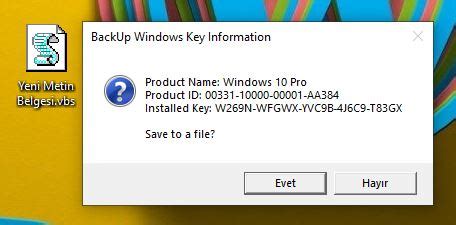 Windows ürün anahtarı bedava